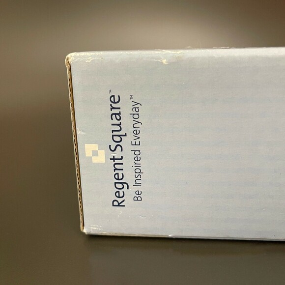 Harvey Lewis Designs Regent Square 6" Silver Plated Votive Candle Holder Deer - Picture 12 of 12